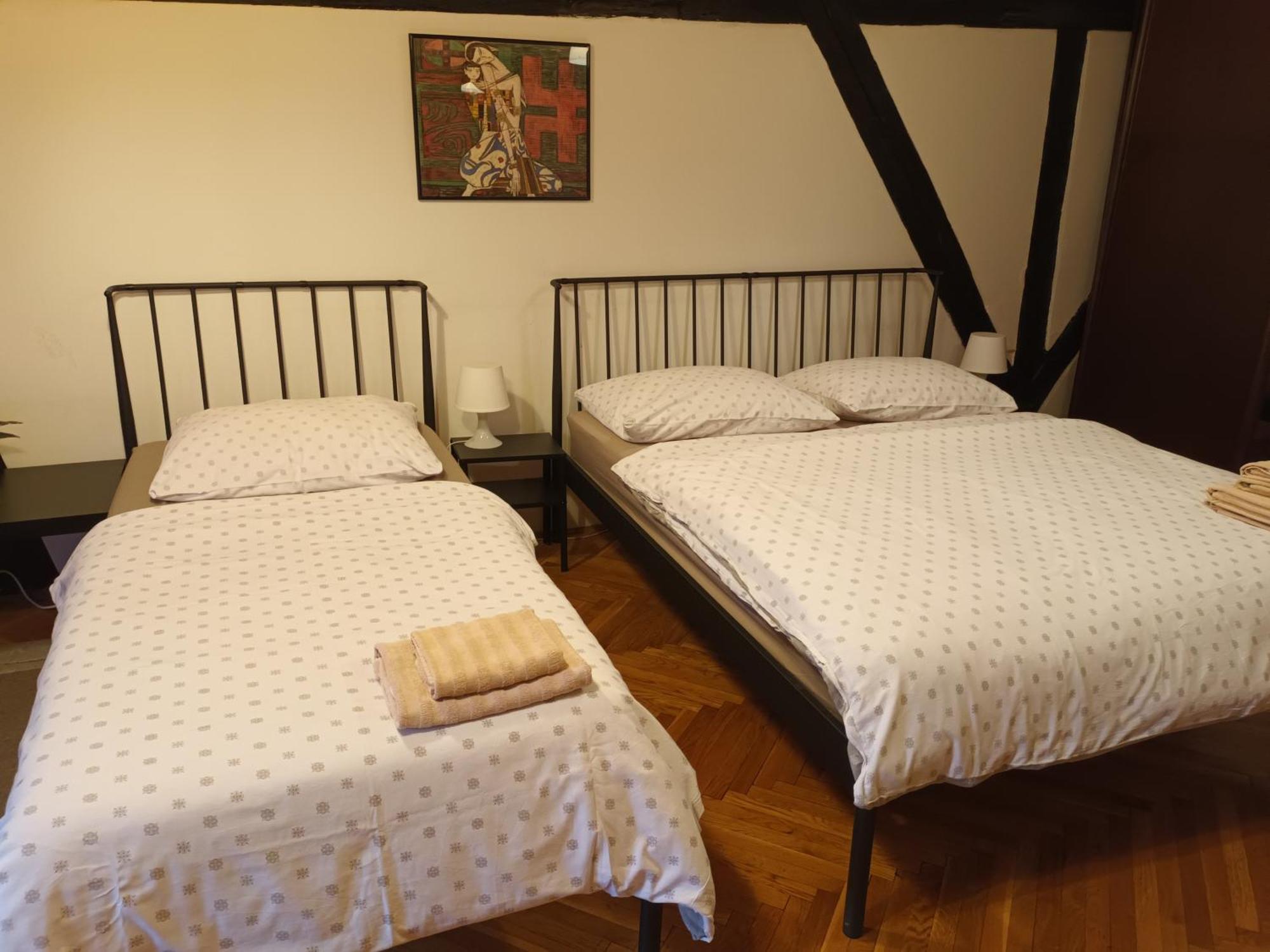 Viksi Hostel Ljubljana Oda fotoğraf
